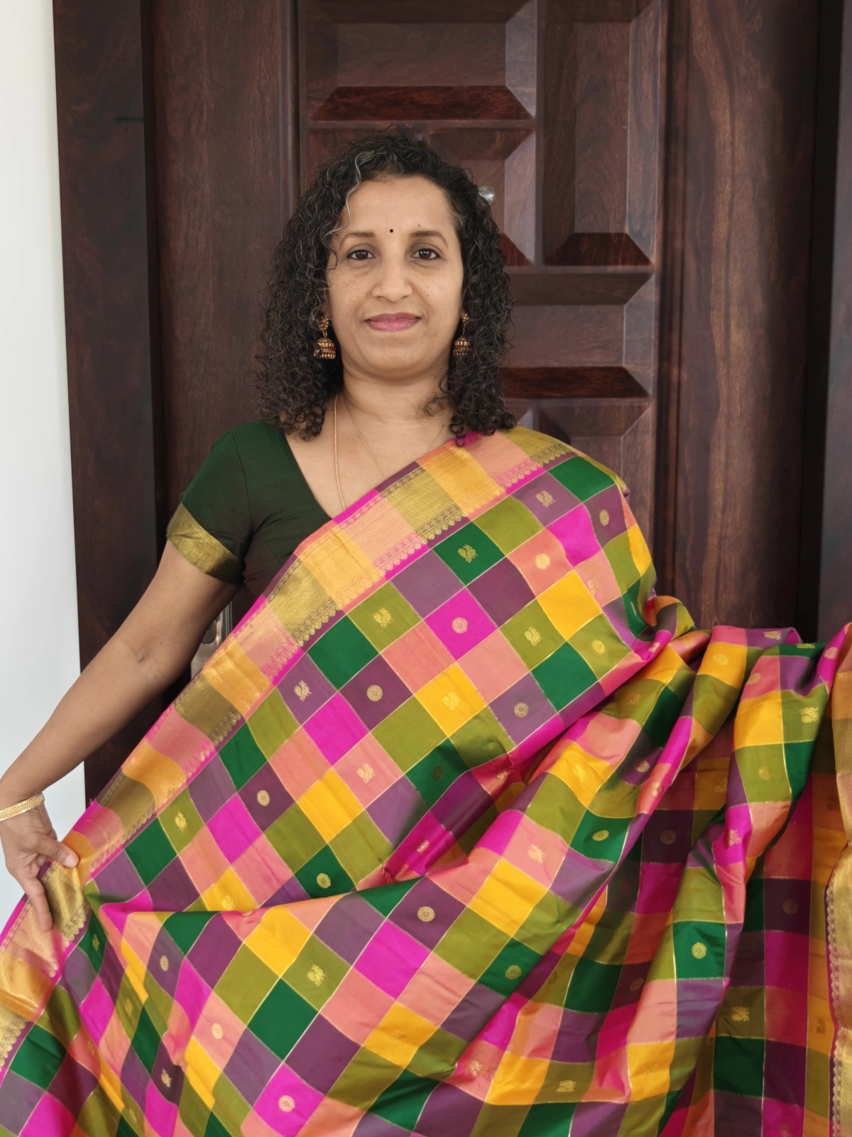 Palum Pazhamum Vintage Kanchipuram Silk Saree Pks034 1